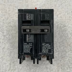Siemens Circuit Breaker EQ9675 2 Pole 100 Amp 120/240V Type QP